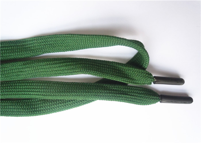 Buy cheap Custom Print Nylon Polyester Flat Shoe Laces With Plastic Tip from wholesalers