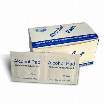Buy cheap Alcohol Pad, Available in Various Sizes product