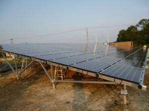 Buy cheap Aluminum Solar Panel Mounting System PV Panel Support Structure Easy Installation product