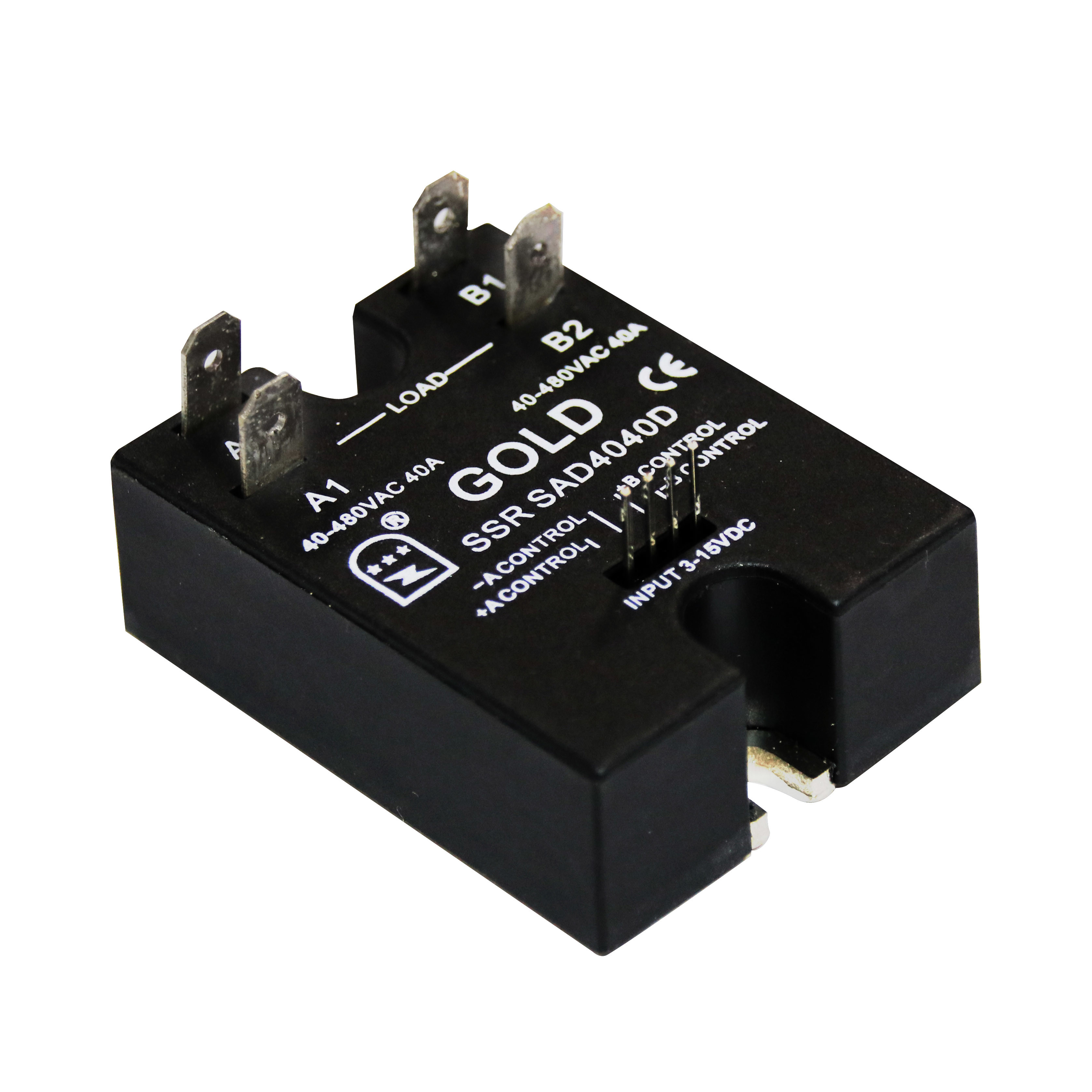 Buy cheap 100 Amp Dc AC 2 Phase Solid State Relay Heater Control product