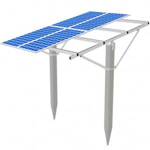 Buy cheap Single Pole Wind And Solar Ground Mount System Universal Components Structure product