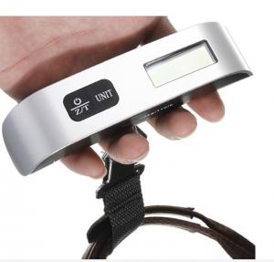 Buy cheap 110lb/50kg Electronic Balance Digital Postal Luggage Hanging Scale with Rubber Paint Handle with Temperature Sensor product