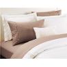 Buy cheap Polyester Cotton Sheets Set Sateen Stripe Bedsheets Set 4pcs Solid Color from wholesalers