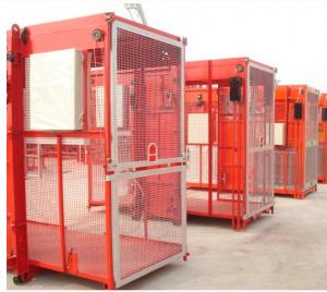 Buy cheap Single Cabin Construction Hoist Elevator For 2 Ton Loaing Capacity 3 Level Speed VFC Motor product