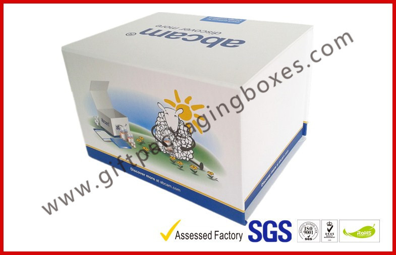 Buy cheap Fashion Coated Paper Board Box, Rectangle Printed Rigid Gift Boxes For With Custom Logo product