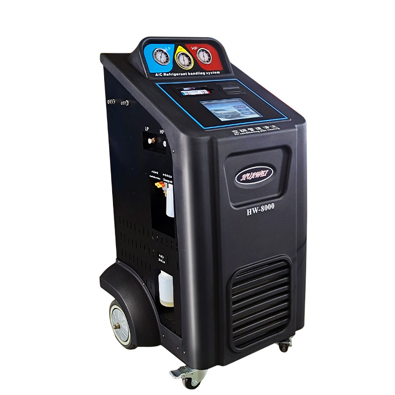 Buy cheap Black 1000w Automotive Refrigerant Recovery Machine Built - In Printer product