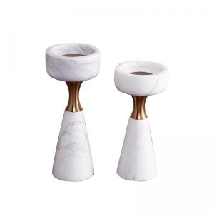 Buy cheap Elegant Marble Candle Holder Home Decoration Wedding Decoration product