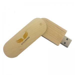 Buy cheap Small Wooden Promotional USB Flash Drive Cheap Disk Logo customized product