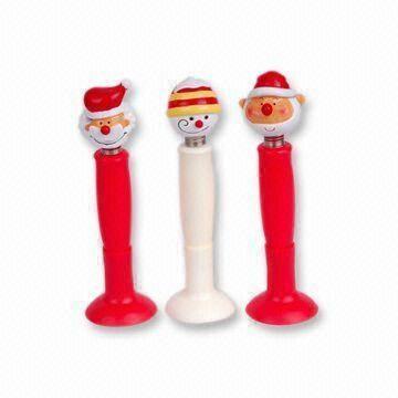 Buy cheap Christmas Suction Funny Pens, Available in Various Colors product