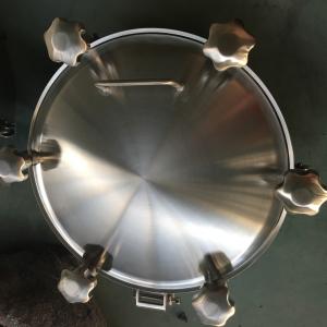 Buy cheap Sanitary Stainless Steel Inwards Opening Elliptical Manways Manlids product