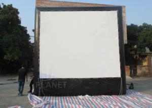 Buy cheap Air Sealed Backyard Inflatable Movie Screen , Rear Projection Screen For Party product