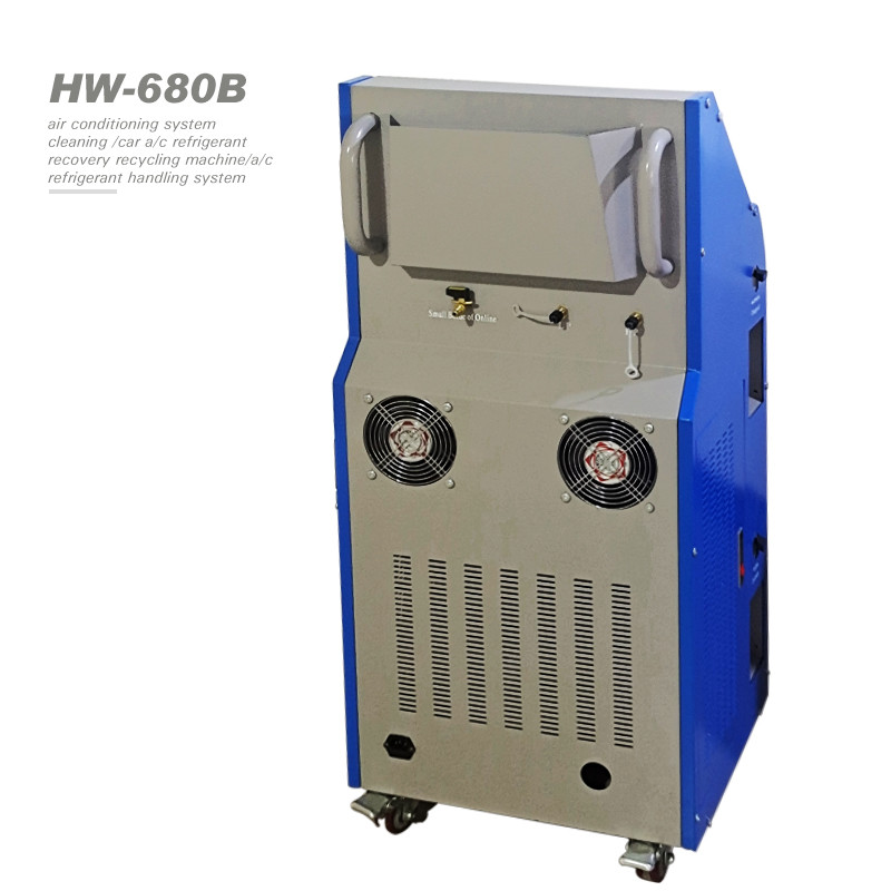 Buy cheap Semi Automatic R134a Refrigerant 3HP AC Recovery Machine For Cars product