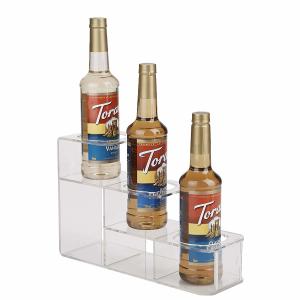 Buy cheap Transparent Acrylic Wine Stand Weather Resistant For Syrup Bottle Storage product