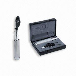 Buy cheap Metal Handle Direct Ophthalmoscope with 2 x 1.5V R16 Batteries product