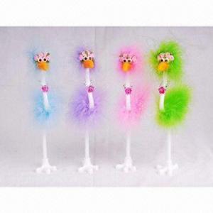 Buy cheap Fluffy Flamingo Pens, Available in Various Colors product