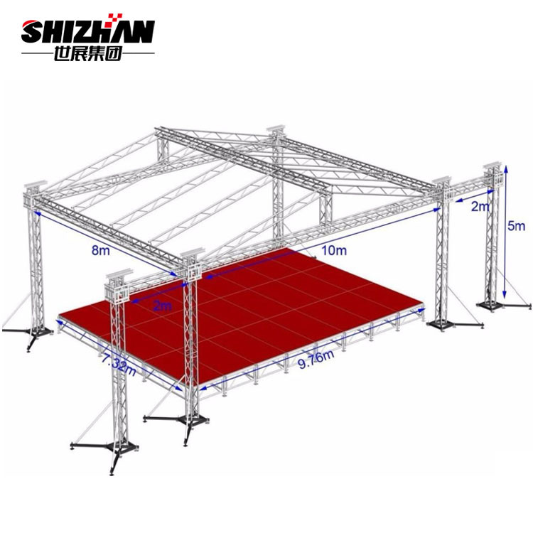 Buy cheap F34 Stage Light Truss Global Spigot Bolt Lift Tower DJ Stage Aluminium Roof from wholesalers