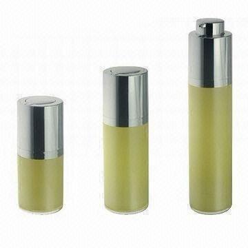 Buy cheap Cosmetic Airless Bottle for Skin Care Cream, Various Colors are Available, OEM Orders are Welcome product