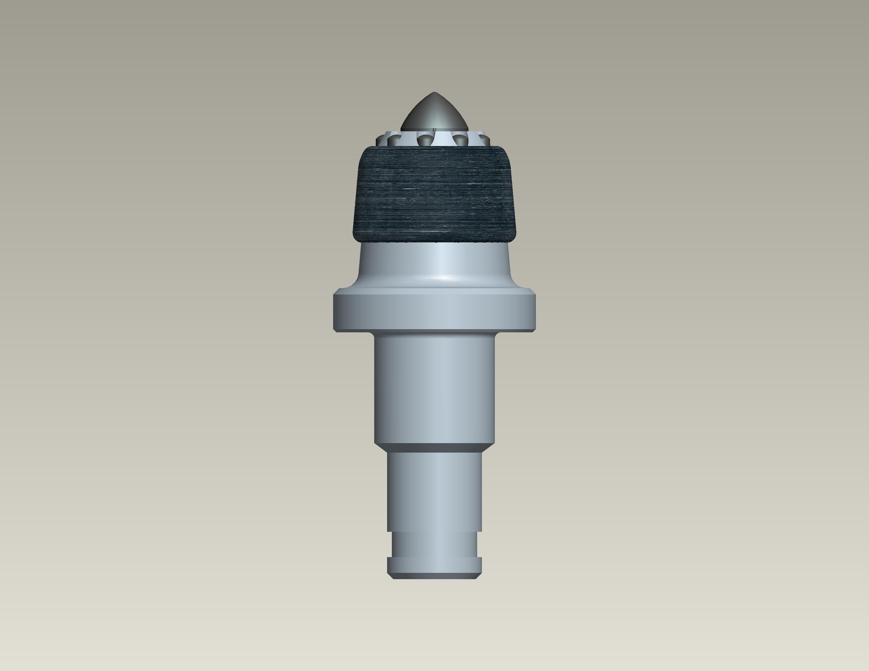 Buy cheap Round Shank Rock Drill Bits , Durable Tungsten Carbide Teeth Stone Cutting Tools product