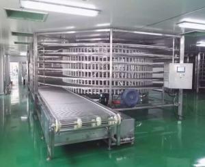 Buy cheap Complete Pizza Production Line With Proofing Room And Tunnel Oven And Spiral Cooler product