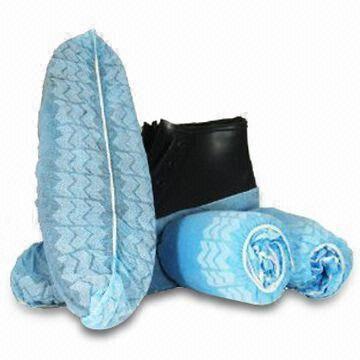 Buy cheap Nonwoven Shoe Covers, Various Sizes/Colors are Available, Comfortable and Convenient product