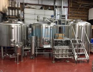 Buy cheap 5bbl 500 Liters Brewery Brewhouse with Steam Direct Fire Electric Heating product