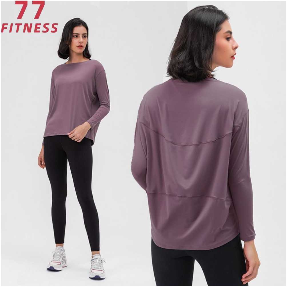 Buy cheap Lululemon Align New Loose Long Sleeve Breathable Tops Women'S Brushed Hairy from wholesalers