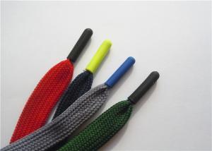 Buy cheap Custom Print Nylon Polyester Flat Shoe Laces With Plastic Tip product