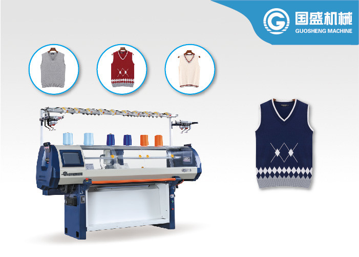 Buy cheap Synthetic LCD 12G Computerized Flat Knitting Machine product