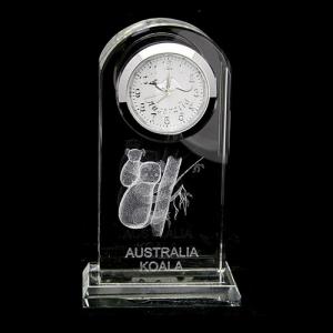 Buy cheap Fancy Crystal Watches Desk Watch Recognition Awards Logo Custiomized product