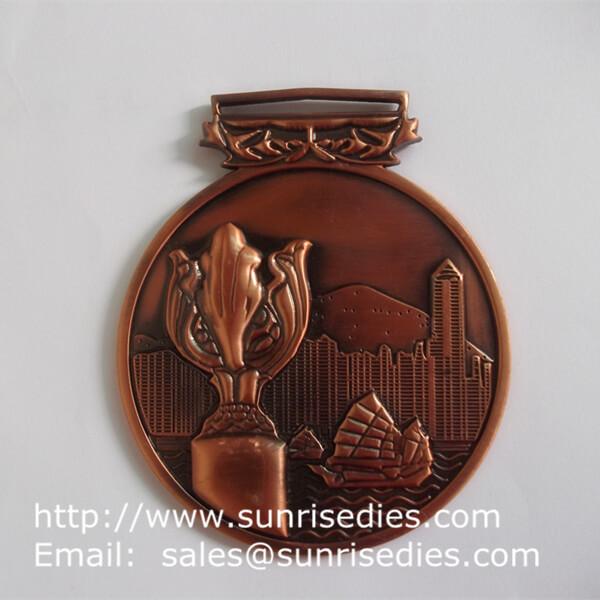 3D embossed medals and medallions
