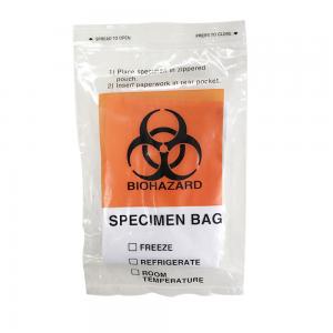 Buy cheap Self Adhesive  Specimen Packing 95kPa Biohazard Garbage Bags product