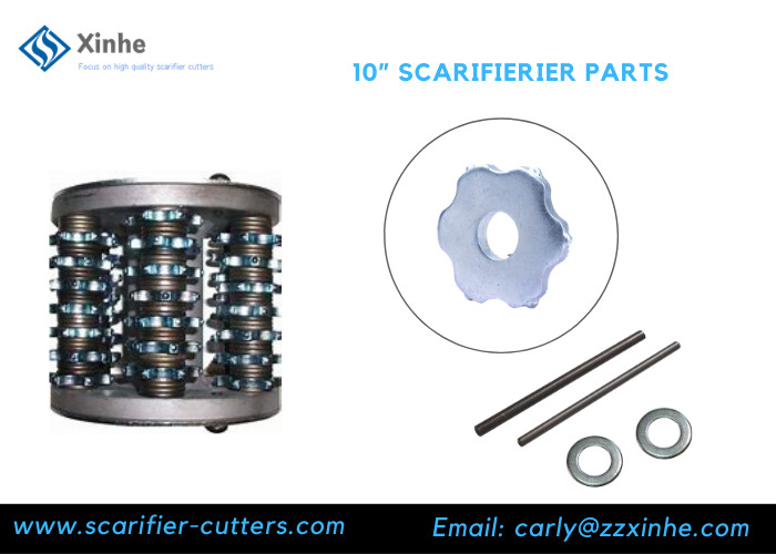 Quality 250mm Walk Behind Scarifier Tungsten Carbide Drum Cutters for sale