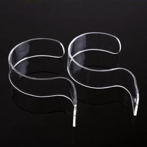 Buy cheap Exquisite Acrylic Leather Belt Display Stands Exhibition Holder Showcase Racks product