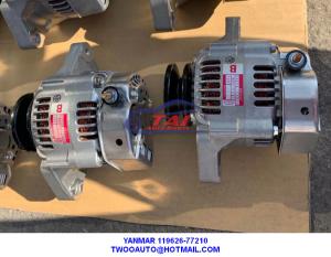Buy cheap Original Alternator Auto Engine Parts Yanmar R55-9 R60-7 O119626-77210 101211-2951 product