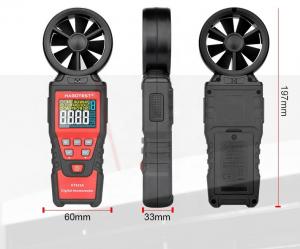 Buy cheap 3x1.5V AAA Batteries Portable Anemometer Digital product
