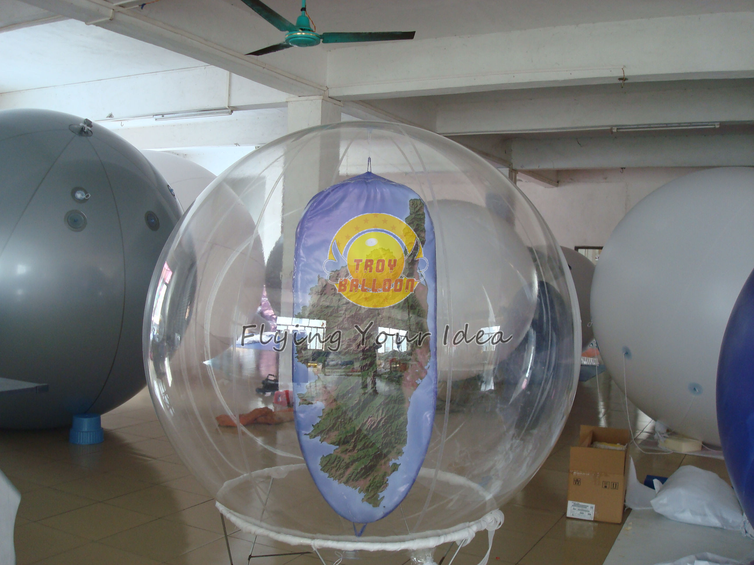 Buy cheap Advertising Inflatable Helium Balloon with Oxford and Sponge inside for opening event product