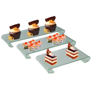 Buy cheap Clear Tiered Acrylic Dessert Display For Wedding / Birthday Party product