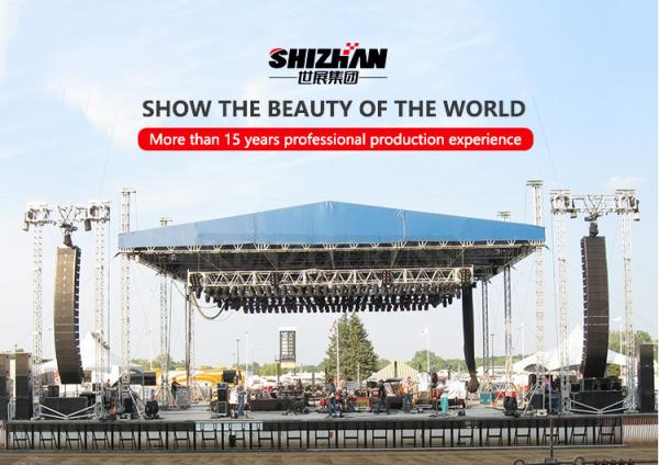 F34 Square Stage Light Truss Concert Stage 290*290mm