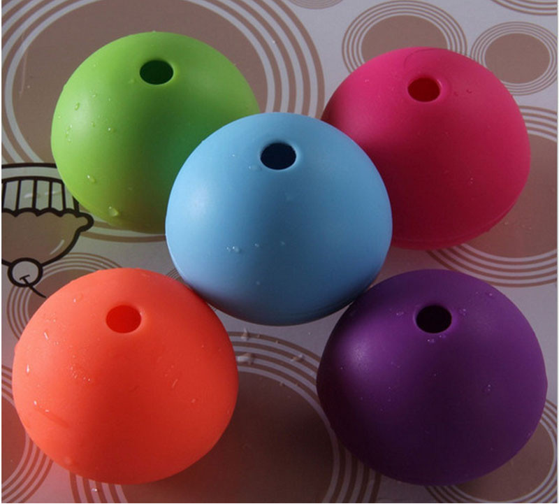 Buy cheap silicone ice sphere for cocktails wine ,cute shape silicone ice pop maker product