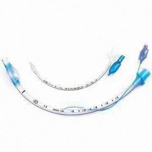 Buy cheap Endotracheal Tube, Made from Non-toxic and Non-irritant Soft PVC product