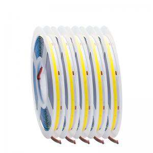Buy cheap 480 Leds 2700K 1100LM COB Strip Light 5M/ Roll Waterproof Flexible Led Strip product