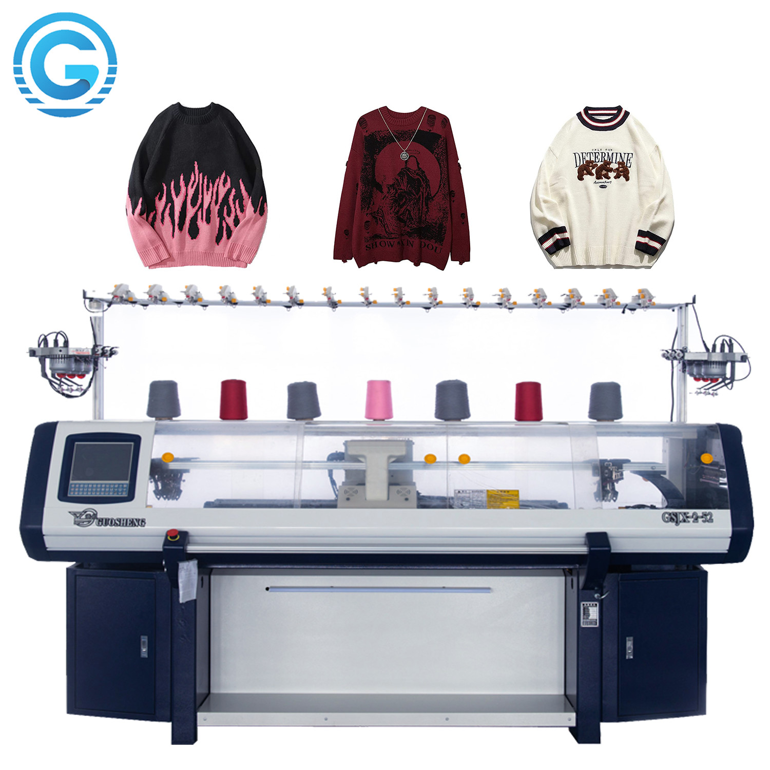 Buy cheap Double System Knitting Machine Max.1.2m Computerized Sweater Knitting Machine from wholesalers