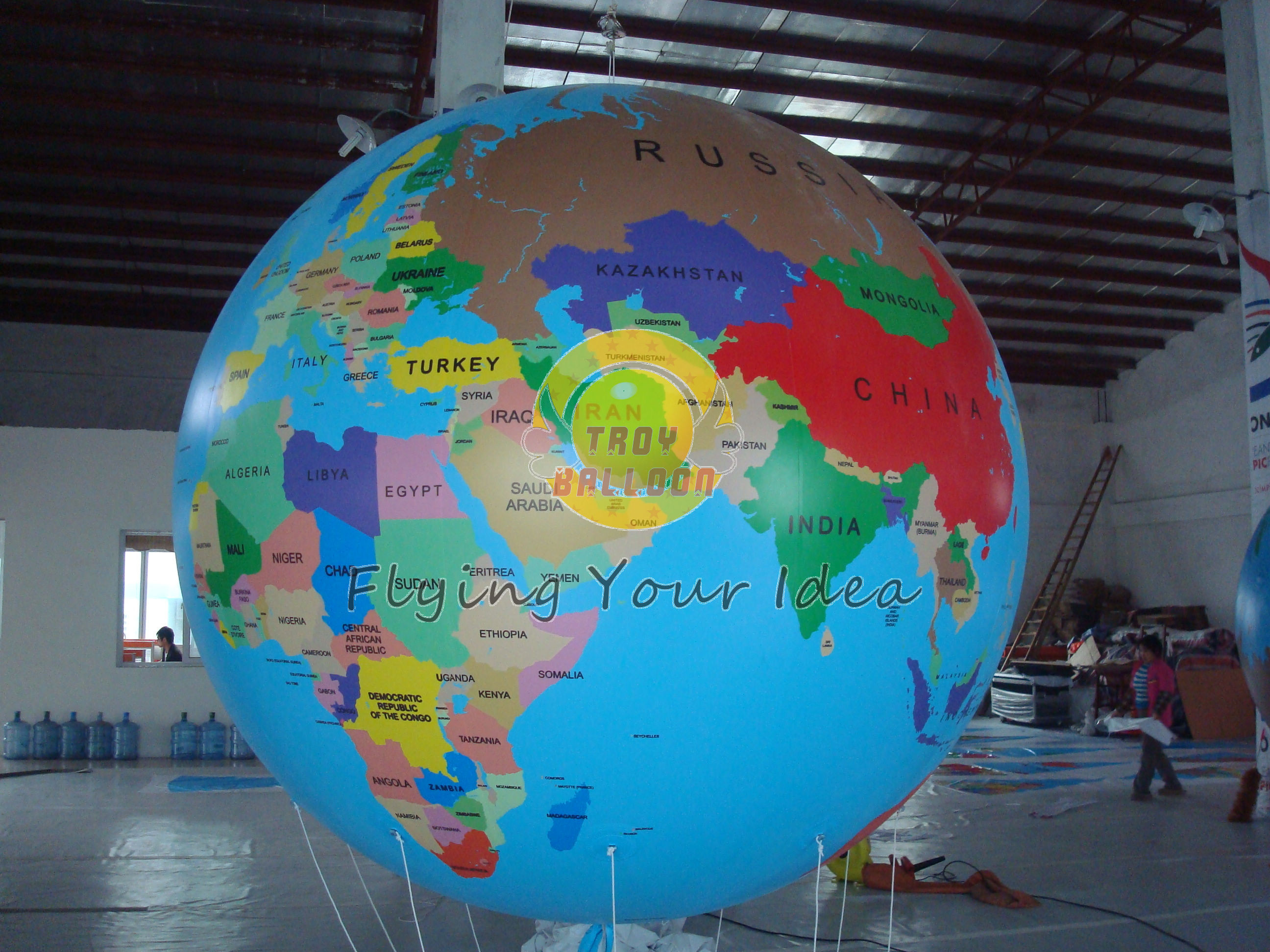 Buy cheap Custom Huge Earth Balloons Globe product