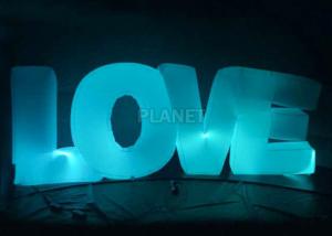 Buy cheap Wedding Inflatable Lighting Decoration Love Led Letter Balloon For Stage product