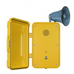 Buy cheap Impact Resistant Industrial Weatherproof Telephone Equipped With Horn And Lamp product