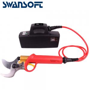 Buy cheap Swansoft 4.0CM Electric Pruner Lithium Power Electric Pruning Shear with CE Certificate for Vineyard and Orchard product
