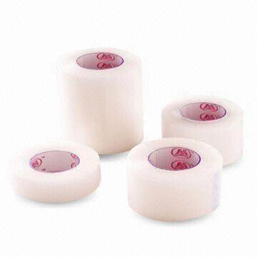 Buy cheap Surgical Tapes, Made of PE, Available in Transparent White, Customized Logos are Accepted product