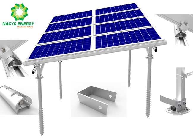 Buy cheap NO MOQ VIP  Solar Module Support Bracket For Solar Panel  Solar Rail  10kw Solar Power System  Solar Panel Clamp product