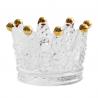 Buy cheap Creative Crystal Mini Crown Glass Candlestick Ashtray Personality Jewelry from wholesalers