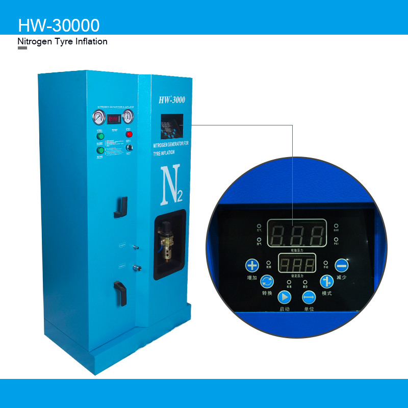 Buy cheap 60 Hz LCD Monitor Nitrogen Tyre Inflation Nitrogen Air Machine For Trollybus product